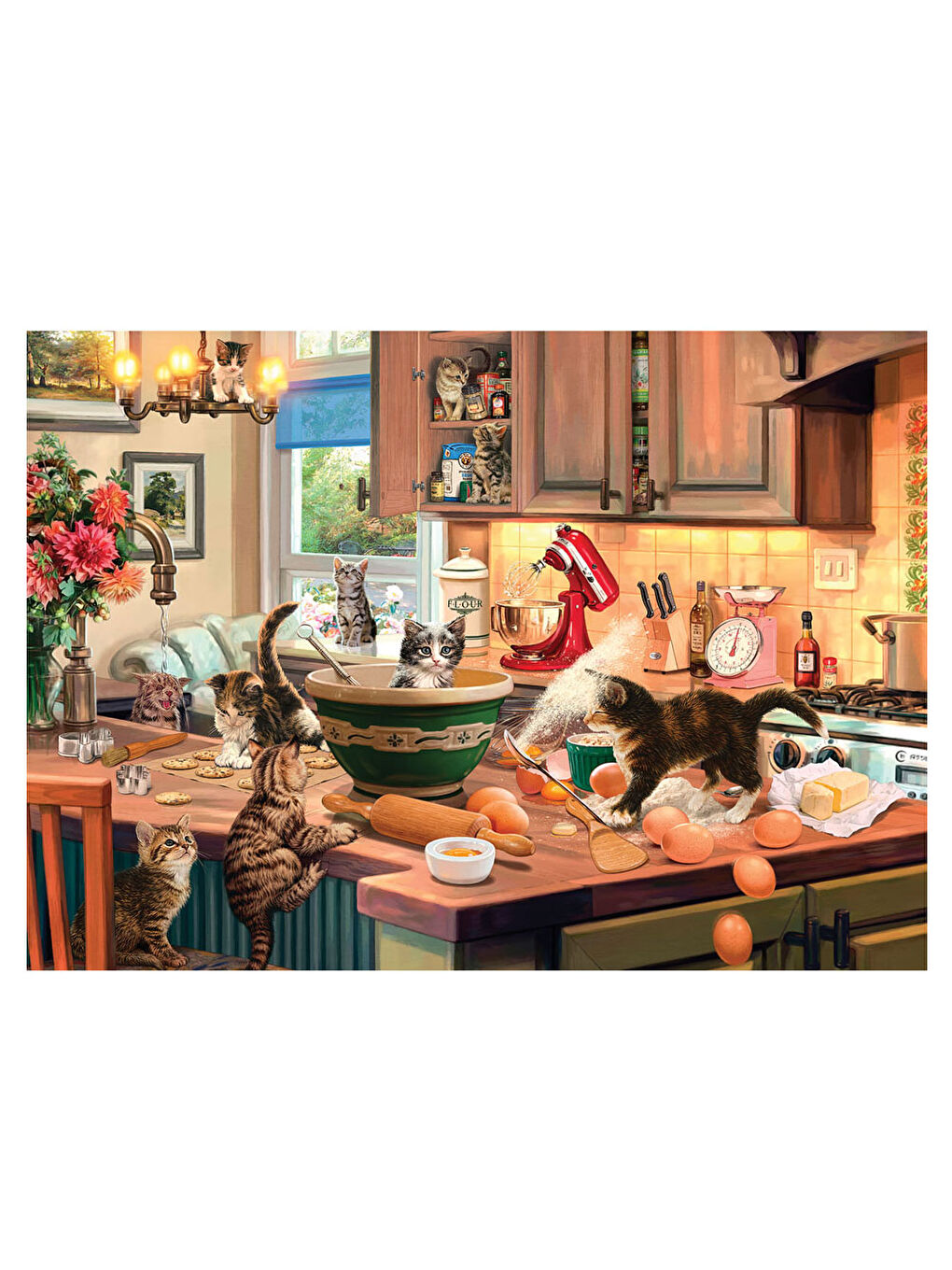 Puzzle 700 XL Parça Hamur İşi 2700-1