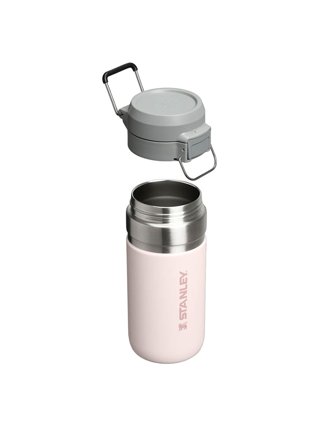 Go Quick Flip Water Bottle 0.47L Rose Quartz-2