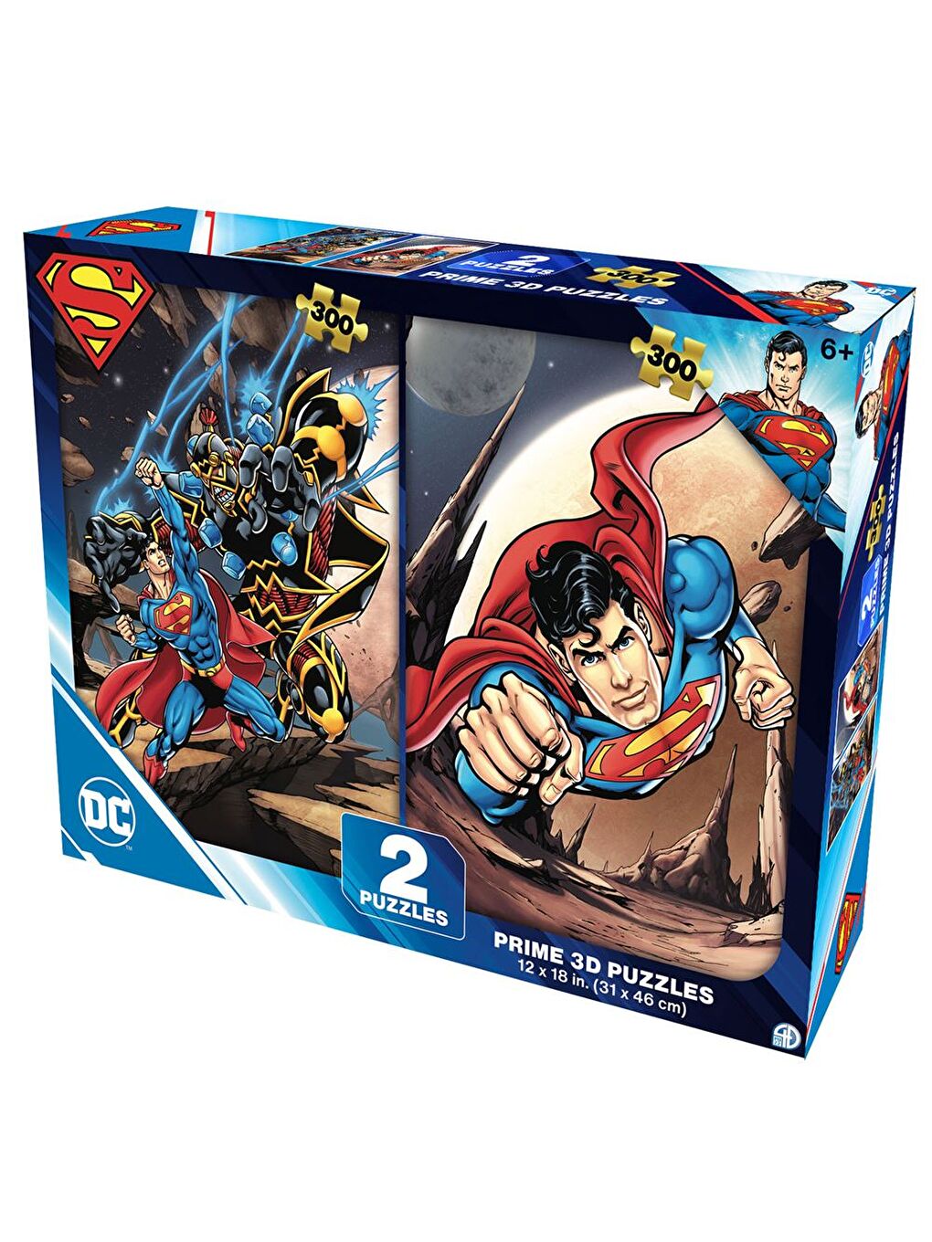 DC Comics Superman İkili Puzzle 300 Parça 10239