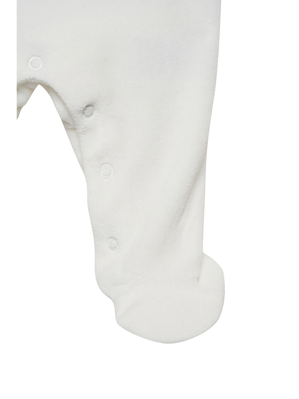 Pembe Kız Bebek Kadife Tulum-6