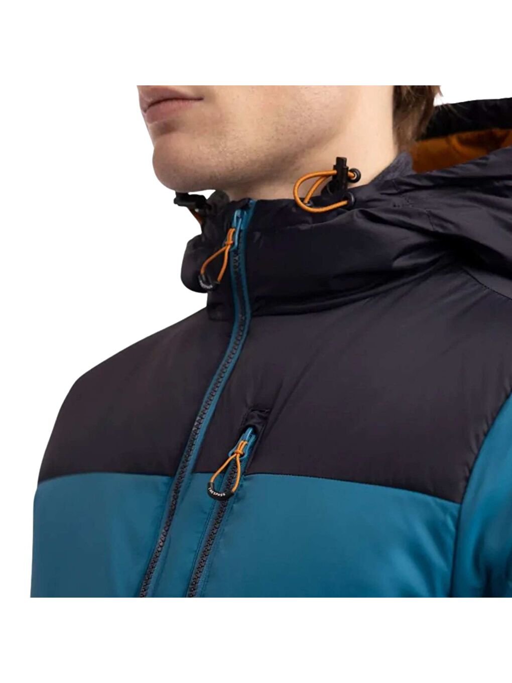 Lacivert Erris - Down Erkek Siyah Outdoor Ceket Montu-4