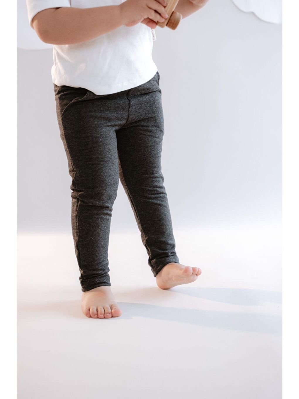 Erkek Çocuk Düz Paça Eşofman Altı 762 Antrasit-4