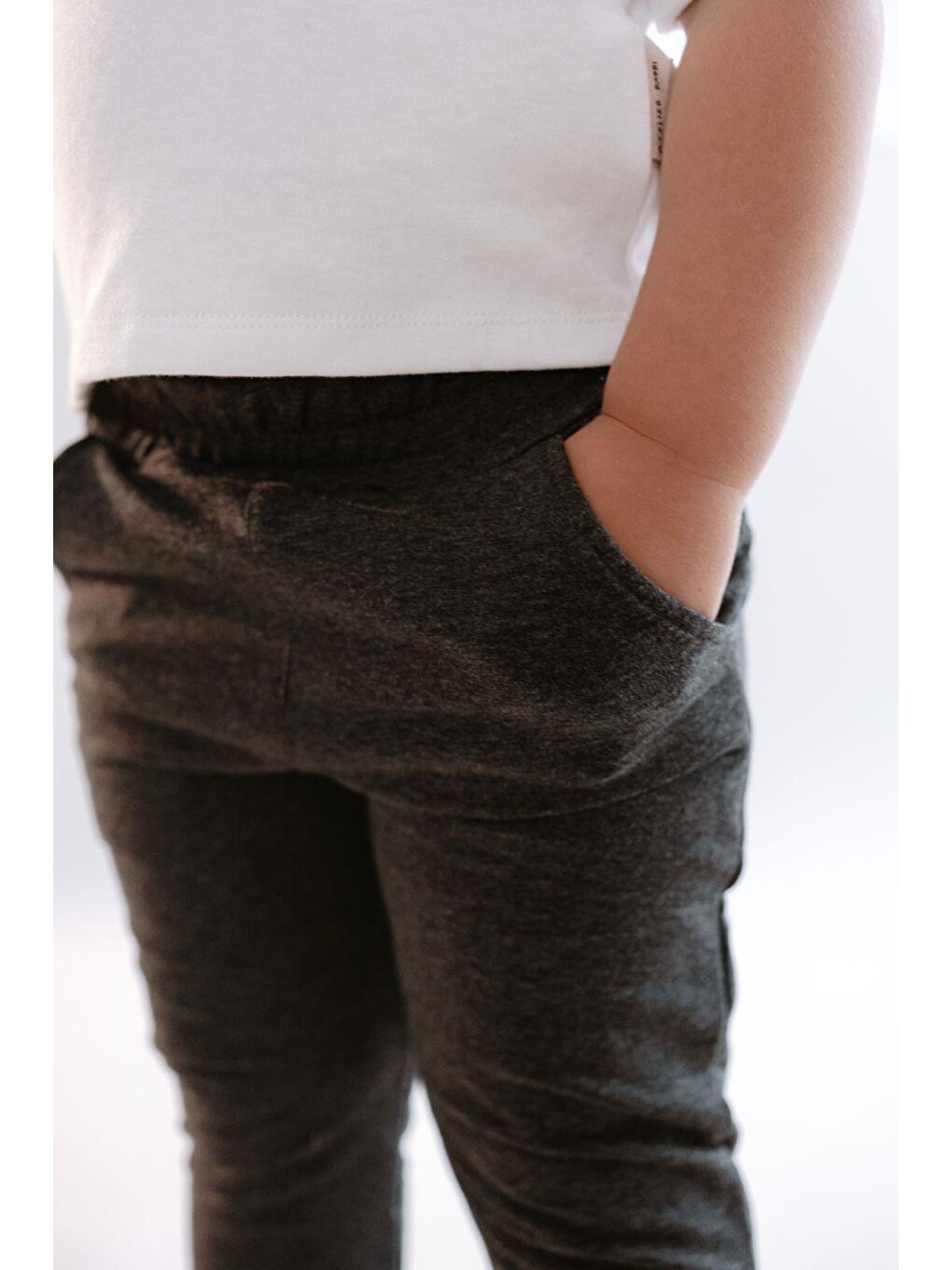 Erkek Çocuk Düz Paça Eşofman Altı 762 Antrasit-5