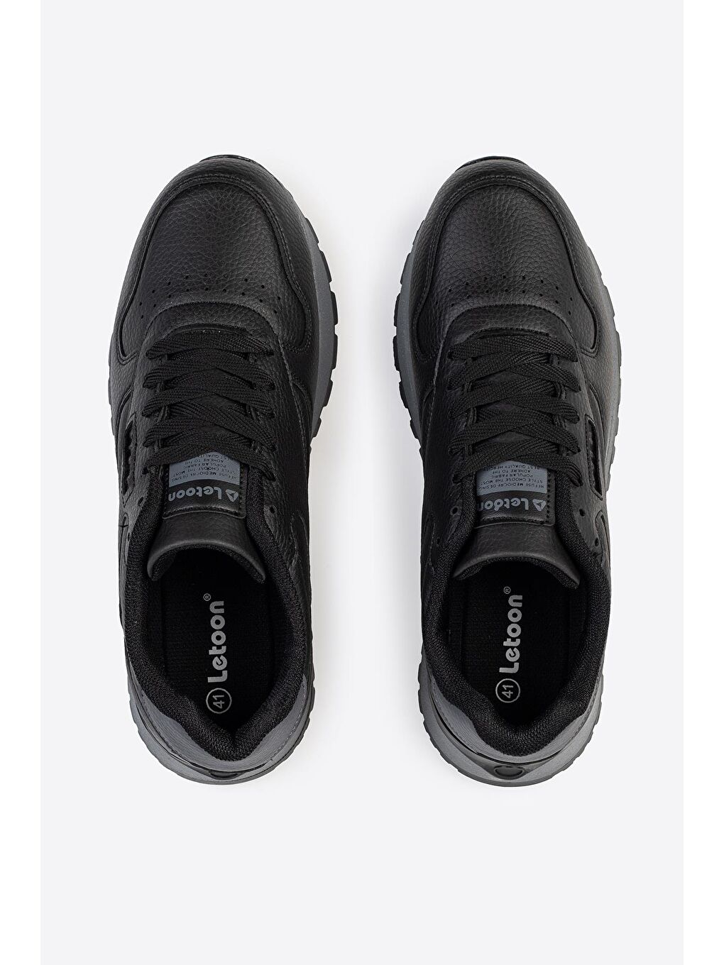 Siyah Tornado Erkek Premium Sneaker-4