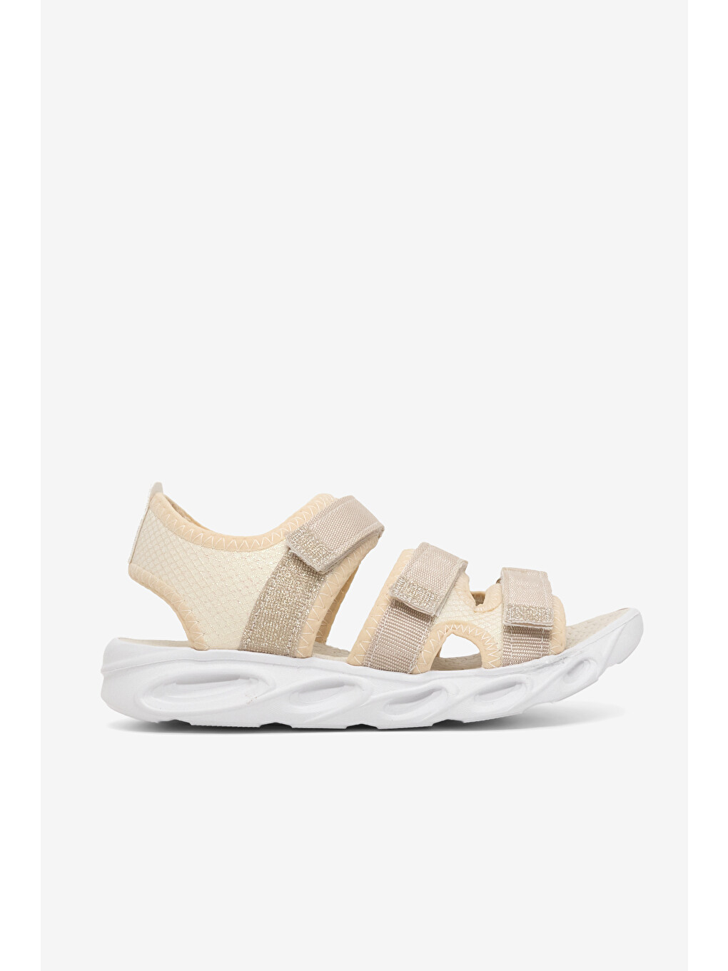 Kahverengi Çocuk Unisex Sedef Çoçuk Renkli Rahat Kalıp Sandalet-4