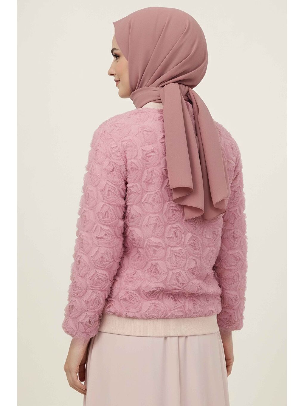 Güllü Tül Mont Pembe - 28026-PEMBE-2