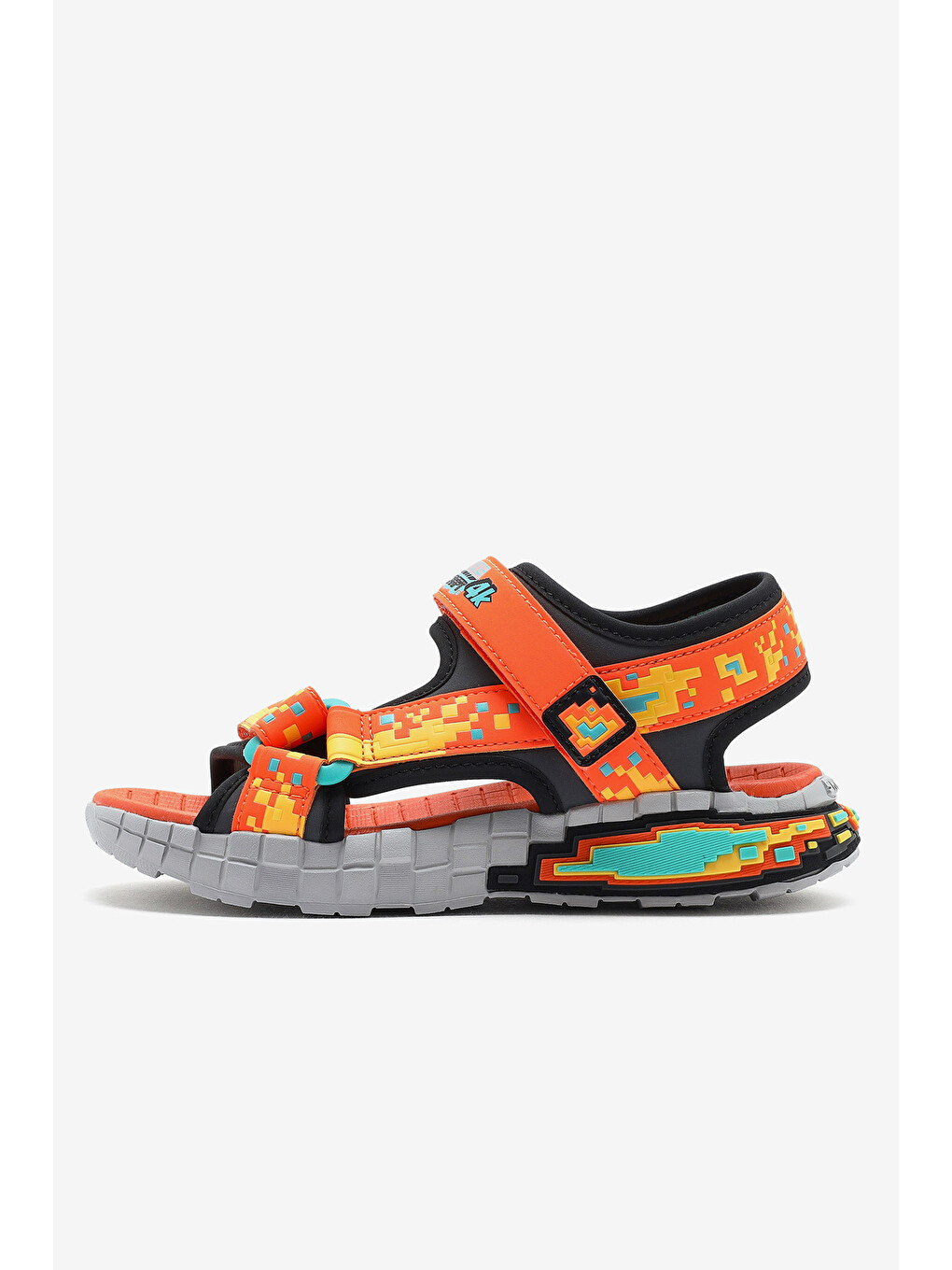 Mega Craft Sandal Turuncu-siyah Erkek Çocuk Ayakkabı