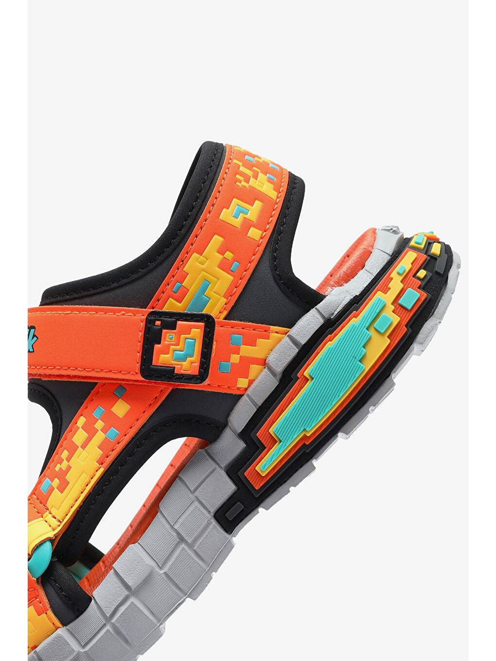 Mega Craft Sandal Turuncu-siyah Erkek Çocuk Ayakkabı-1