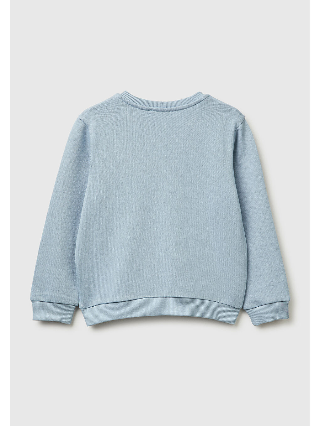 Karışık Kız Çocuk Baskılı İşlemeli Bisiklet Yaka Sweatshirt-1