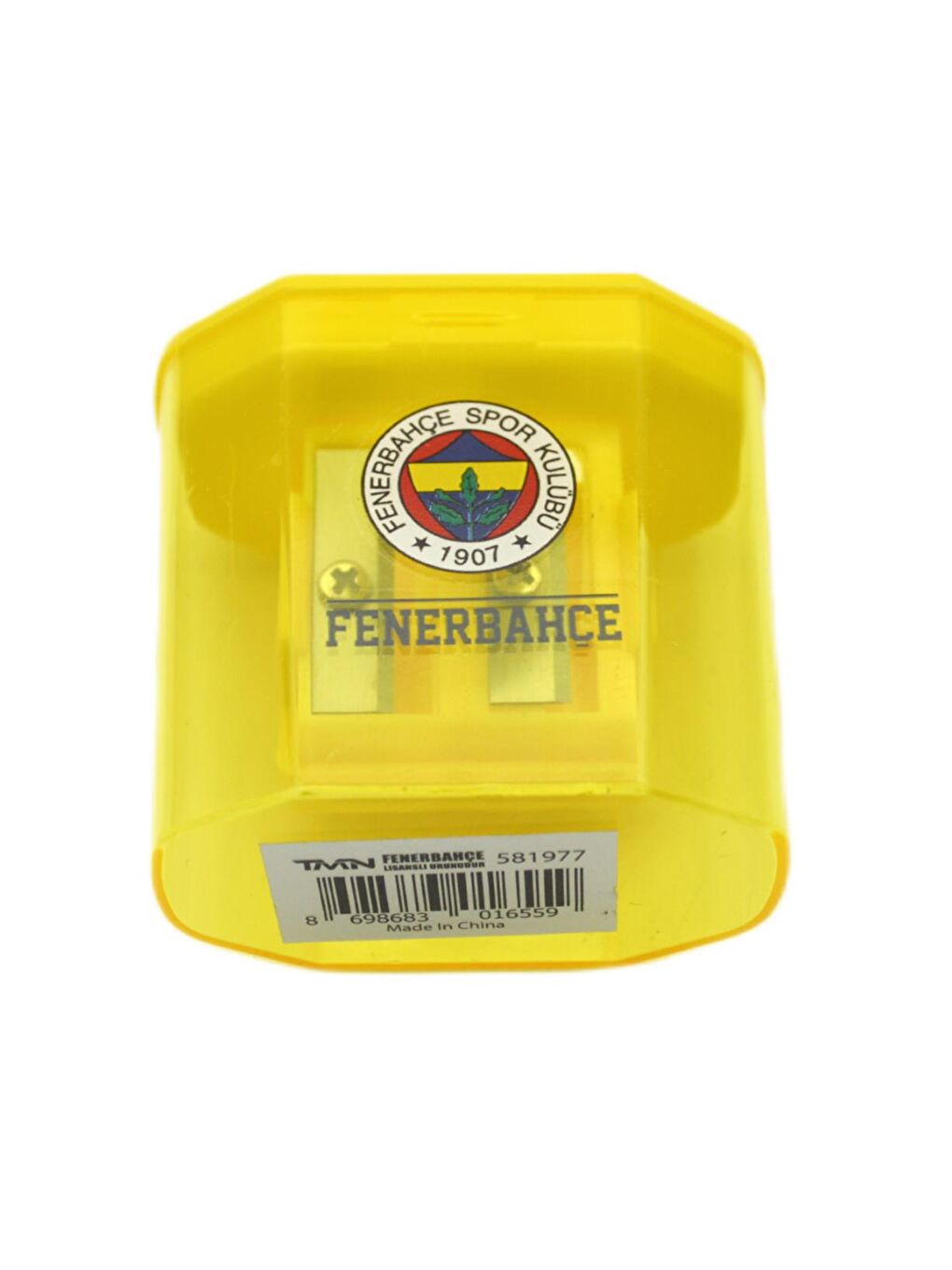 Çift Bıçaklı (Gözlü) Hazneli Dikdörtgen Kalemtraş 581997-1