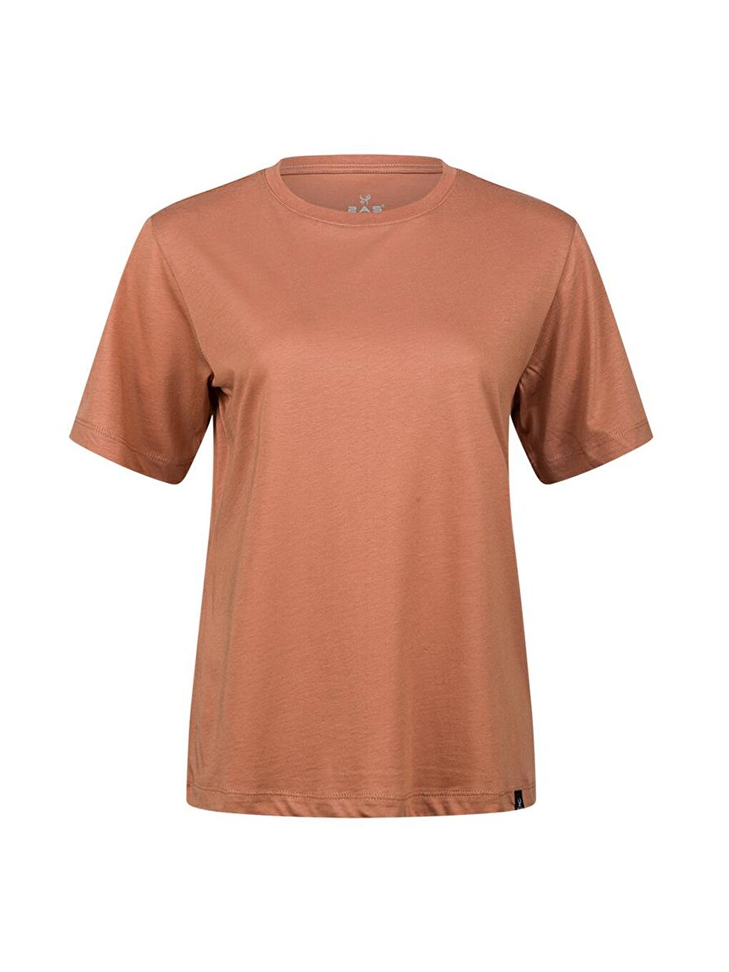 Kahverengi Alexa Kadın Bisiklet Yaka T-shirt