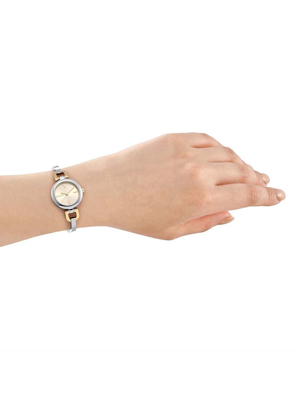 Sarı DK1L161M0065 Kadın Kol Saati-3