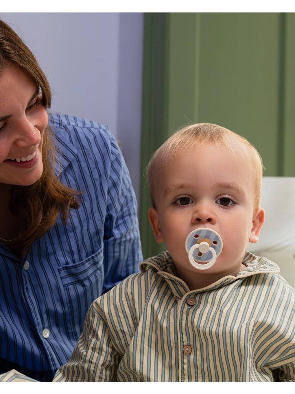 Studio Colour Block Kauçuk Emzik-Ivory/D.Blue-0-6 Ay-3