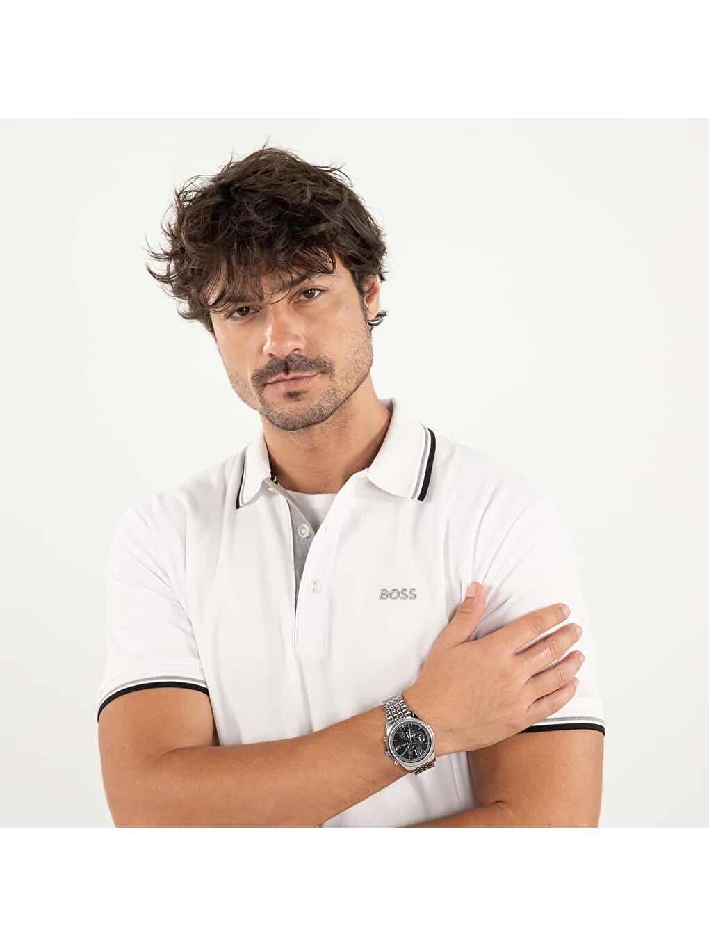 Gri HB1514328 Erkek Kol Saati-3