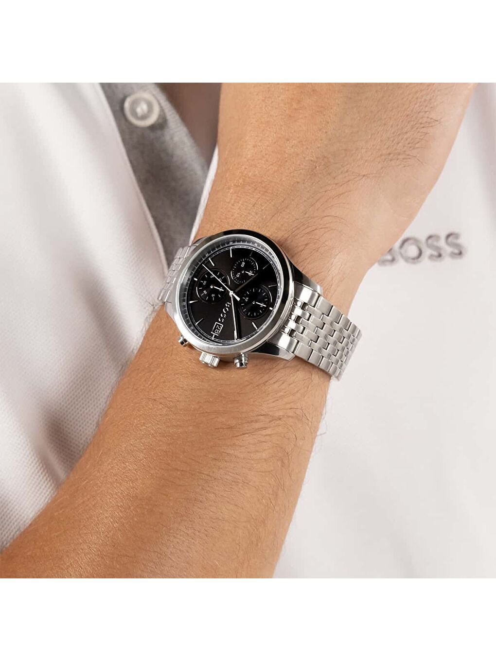 Gri HB1514328 Erkek Kol Saati-4