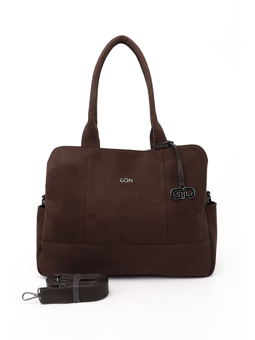 Kahverengi Kadın AÇIK KAHVERENGİ Uzun Askılı El ve Omuz Çantası