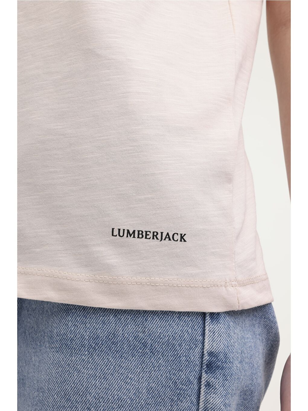 Pembe WB FLAMLI 11SSB101 4FX KIRLI PEMBE Kadın Kısa Kol T-Shirt-4