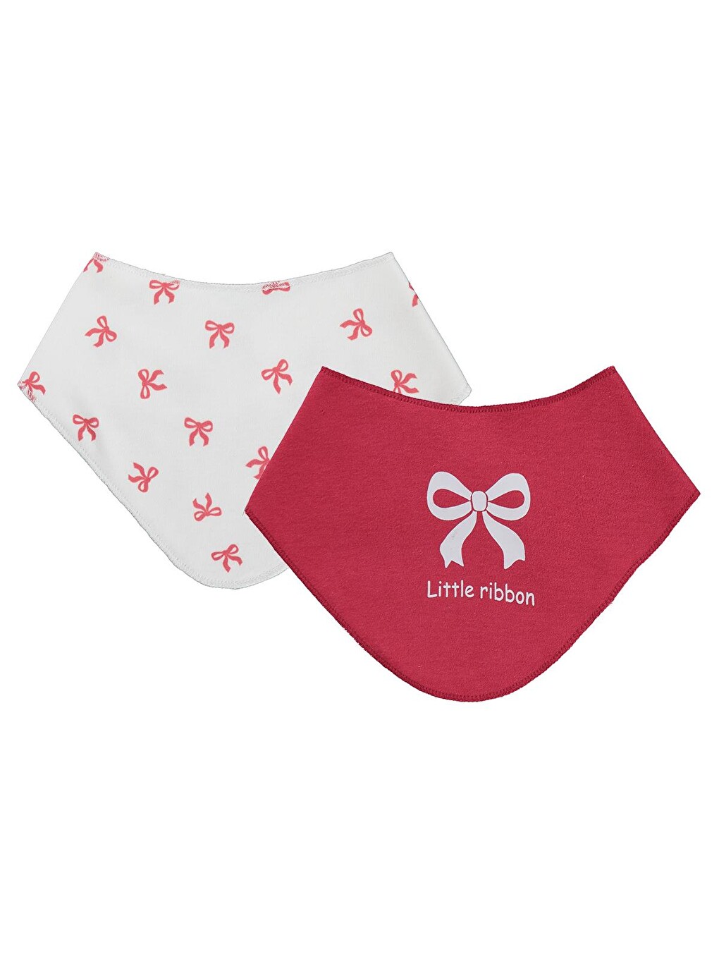Baby Fiyonk Empirme Mama Önlüğü - Kırmızı