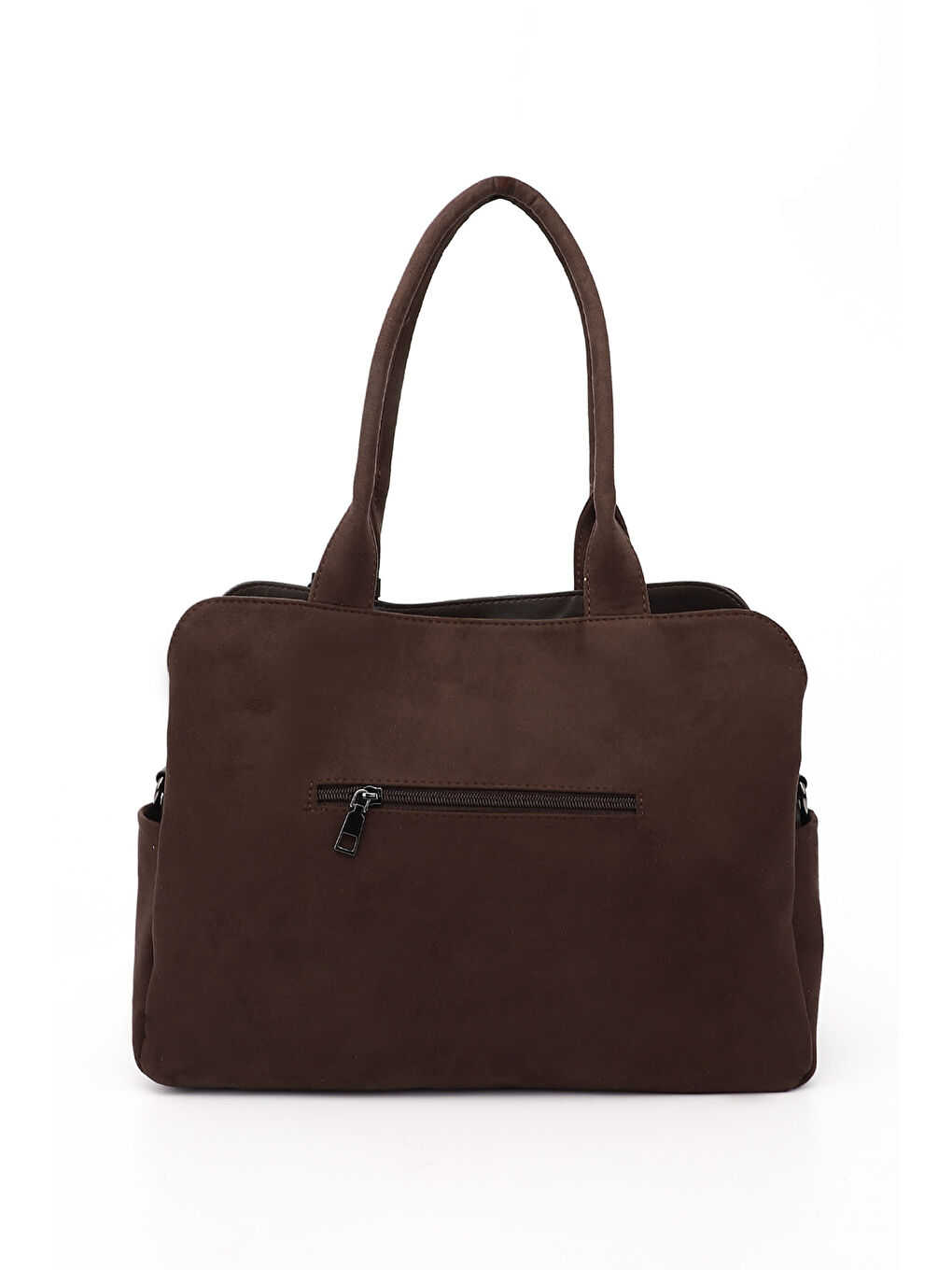 Kahverengi Kadın AÇIK KAHVERENGİ Uzun Askılı El ve Omuz Çantası-3