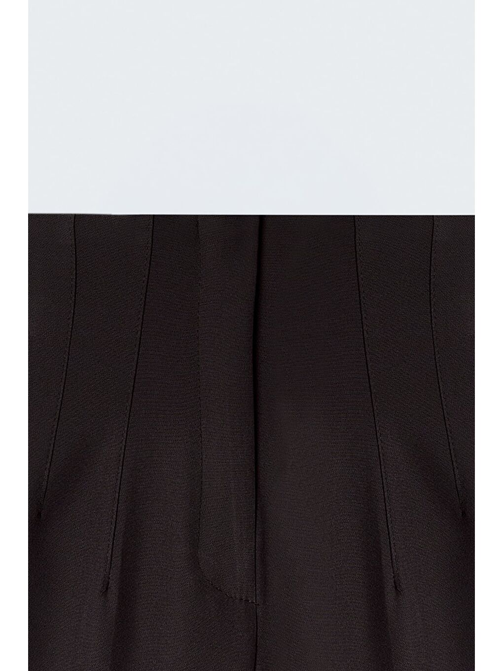 Kahverengi Yüksek Bel Pensli Pantolon - Kahve-2