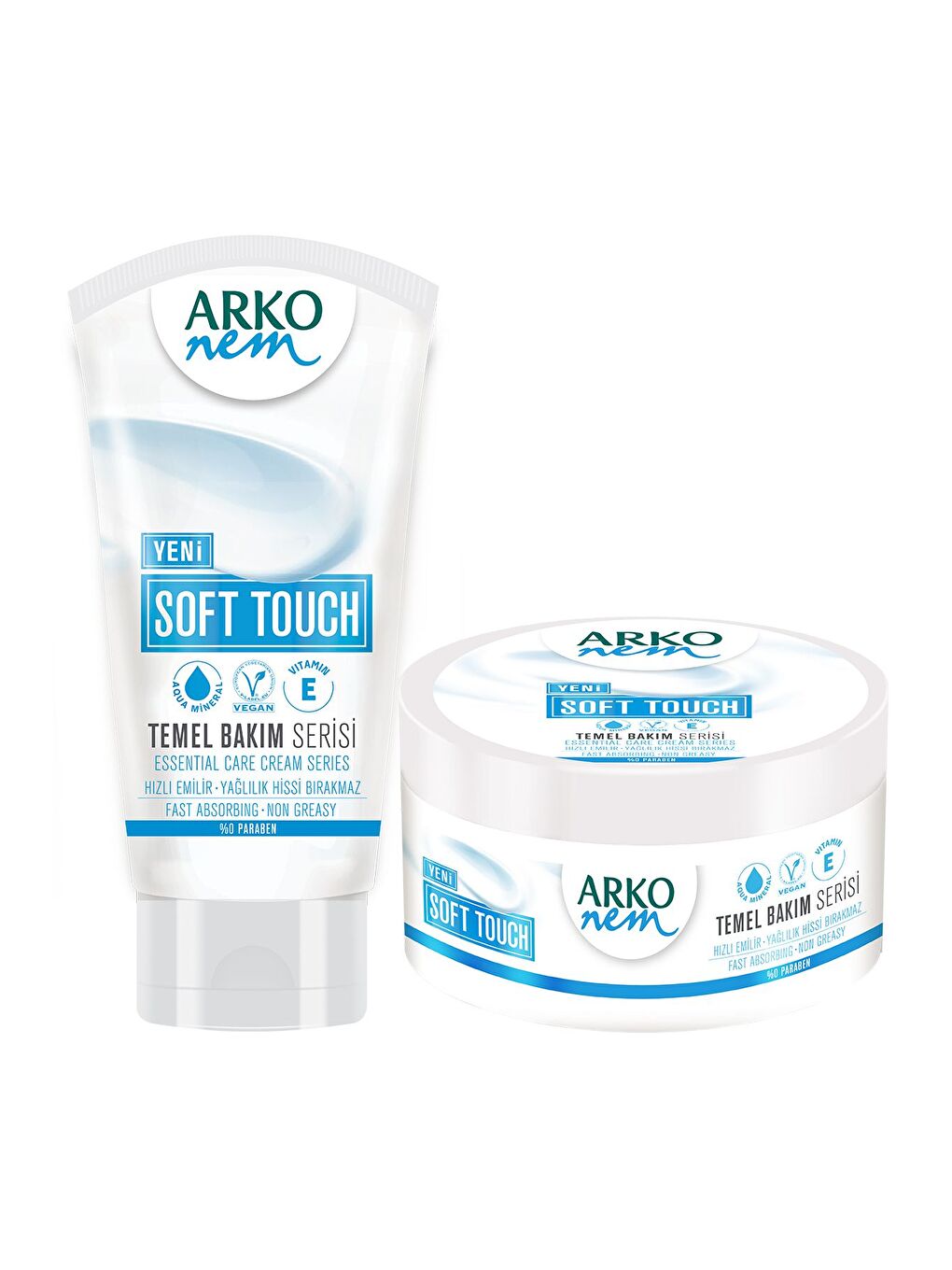 Arko Nem Soft Touch Nemlendirici El Ve Vücut Kremi 250+60ml