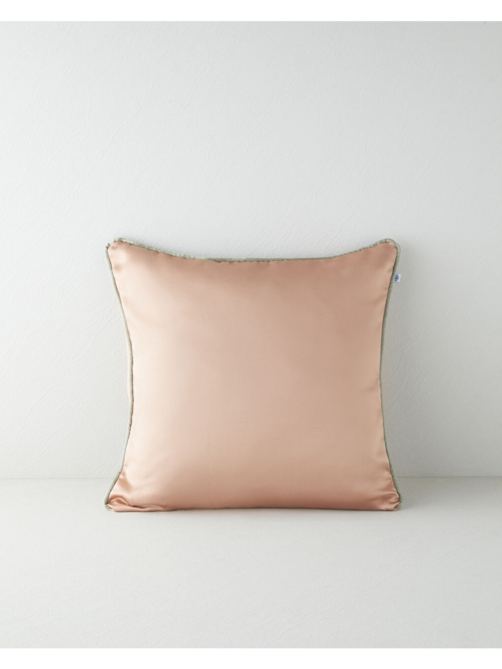 Kahverengi Roya Kırlent Kılıfı 45x45 cm Kiremit