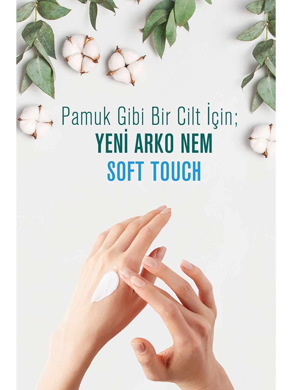 Arko Nem Soft Touch Nemlendirici El Ve Vücut Kremi 250+60ml - 1