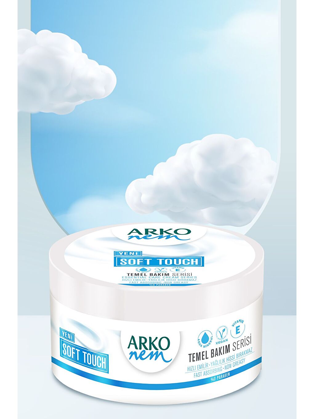 Arko Nem Soft Touch Nemlendirici El Ve Vücut Kremi 250+60ml - 2