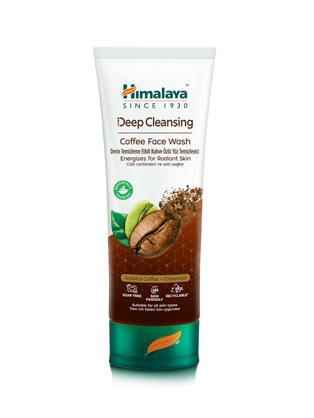 Himalaya Since 1930 Since 1930 Deep Cleansing Derin Temizleme Etkili Kahve Özlü Yüz Temizleyici 100 ml