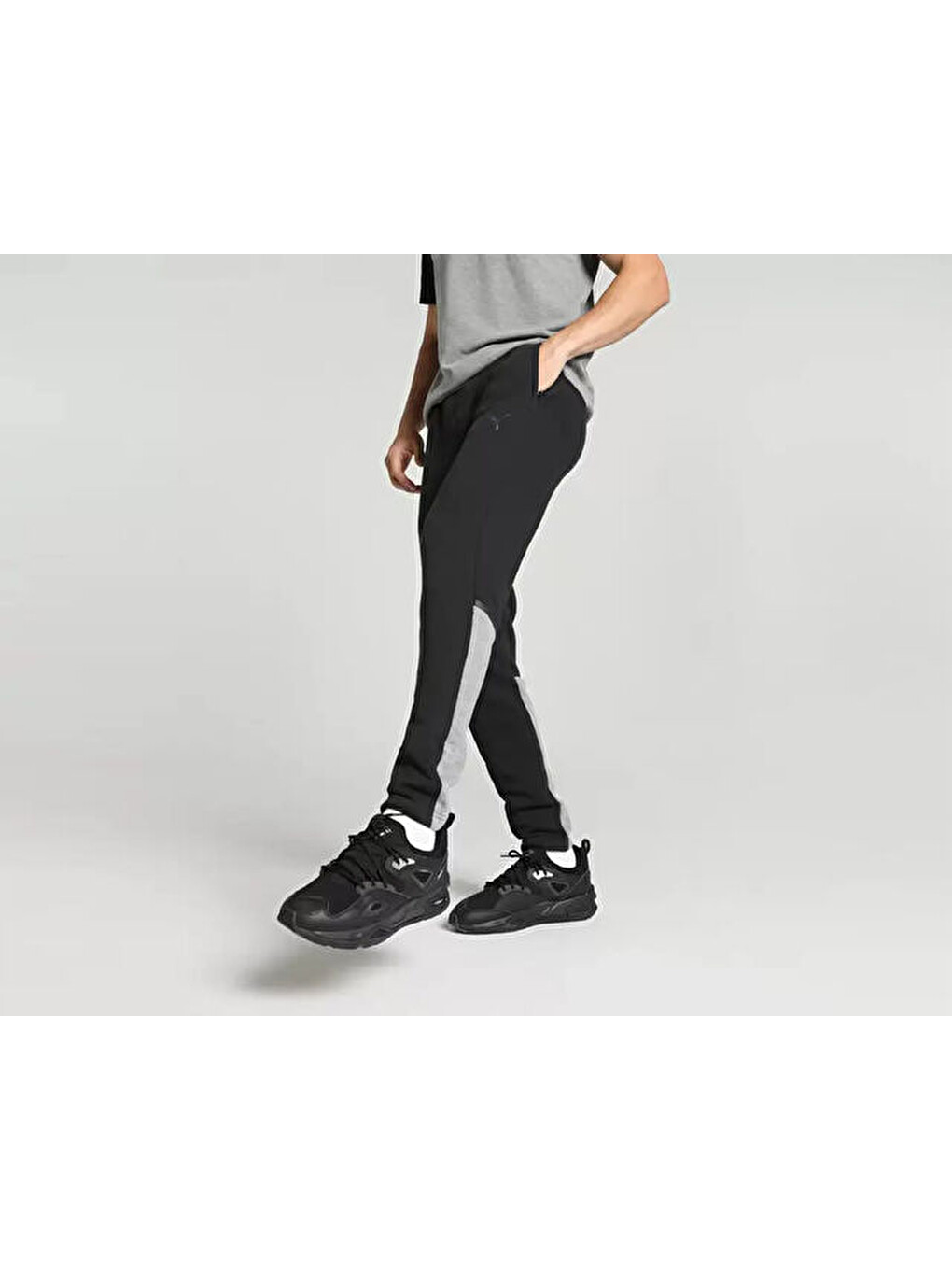 Teamcup Casuals Pants Erkek Futbol Eşofman Altı 65798803 Siyah-2