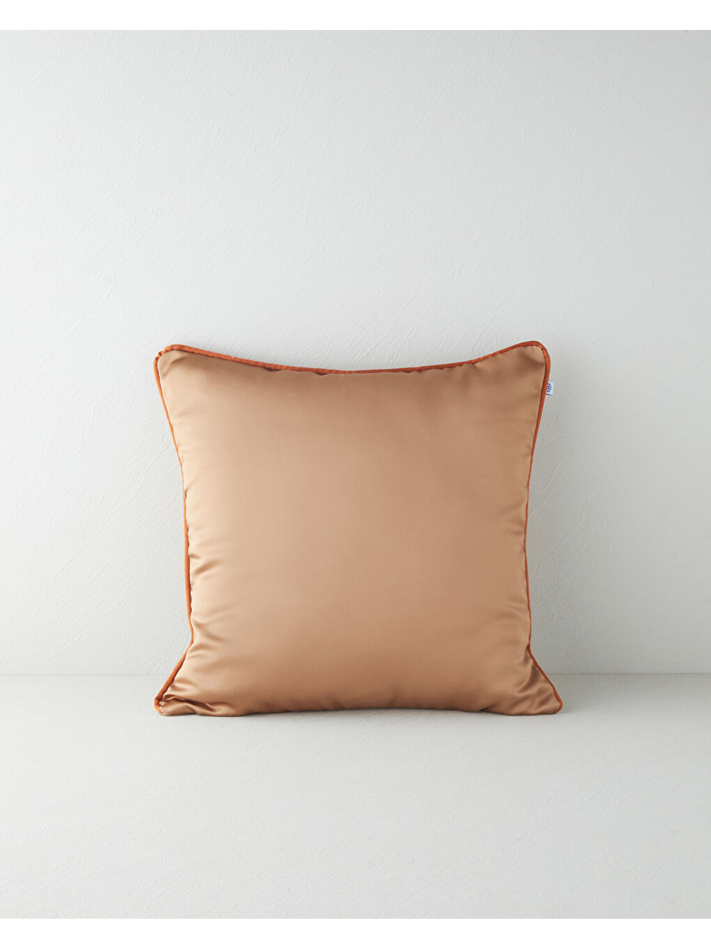 Kahverengi Roya Kırlent Kılıfı 45x45 cm Kahve