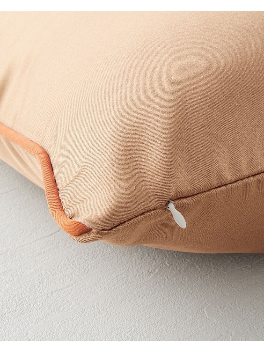 Kahverengi Roya Kırlent Kılıfı 45x45 cm Kahve-2