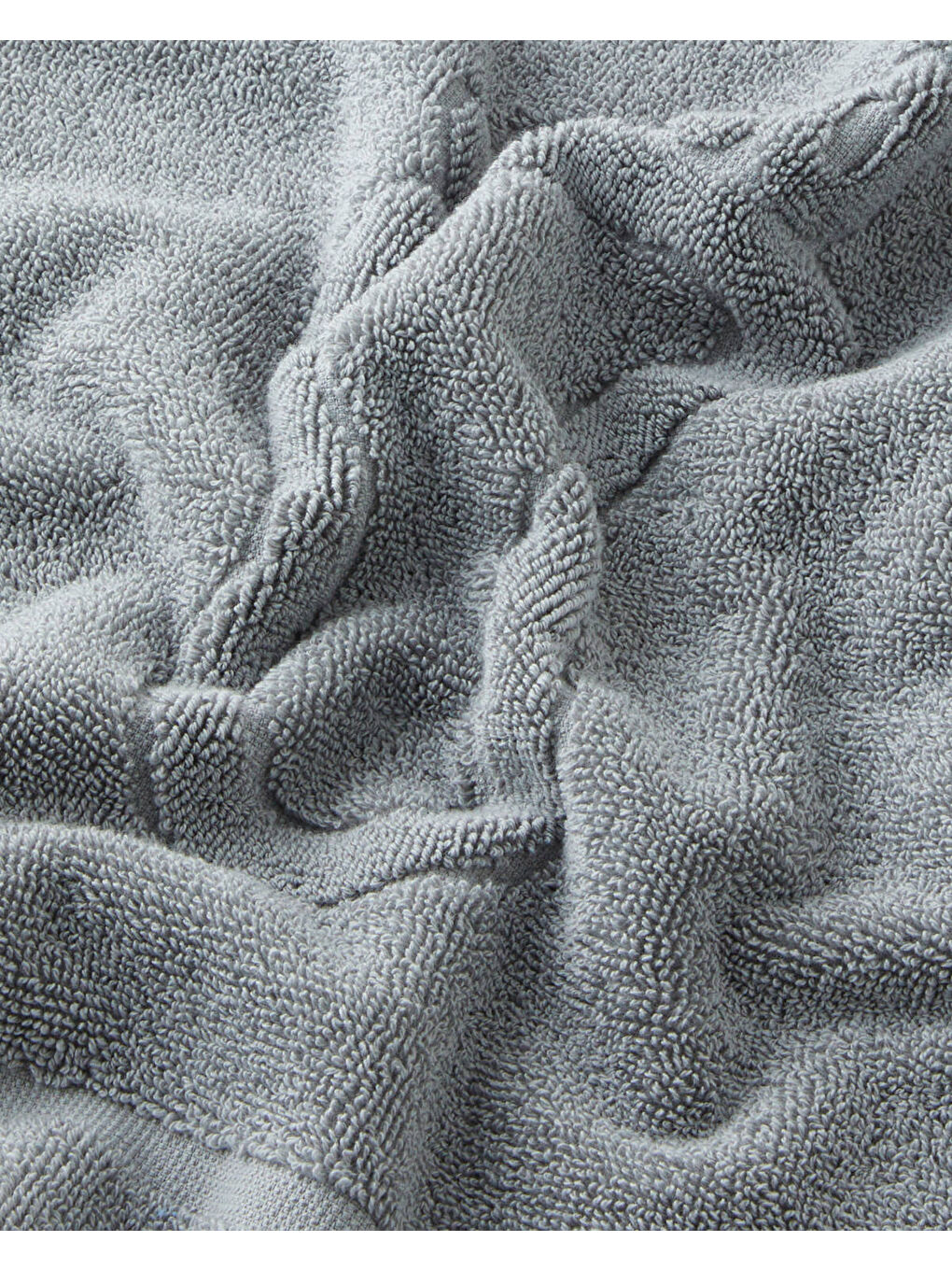 Soft Step Pamuk Ayak Havlusu 50x70 cm Gri-2