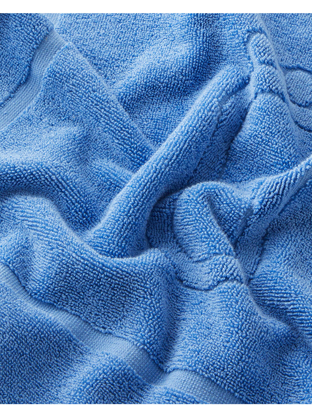 Soft Step Pamuk Ayak Havlusu 50x70 cm Mavi-2