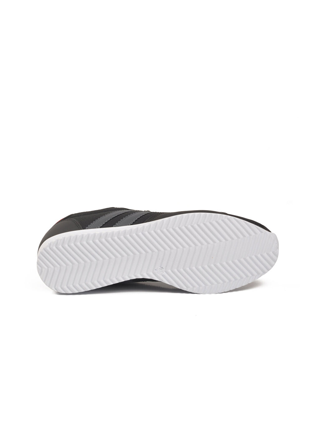 Siyah Beyaz Bağcıklı Hafif Erkek Spor Ayakkabı 2001 Tares M-4