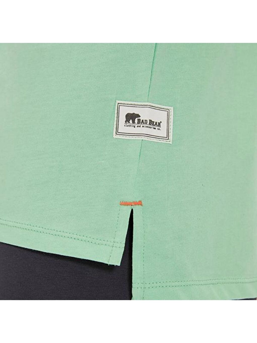 Major Erkek Yeşil Yuvarlak Yaka Tişört-3