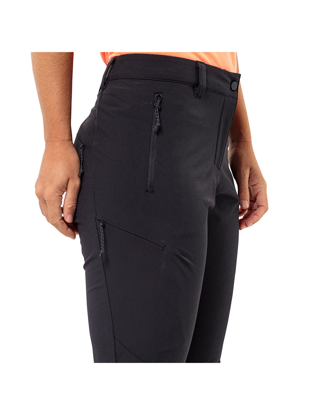 Holdsteig Kadın Siyah Outdoor Pantolonu-2