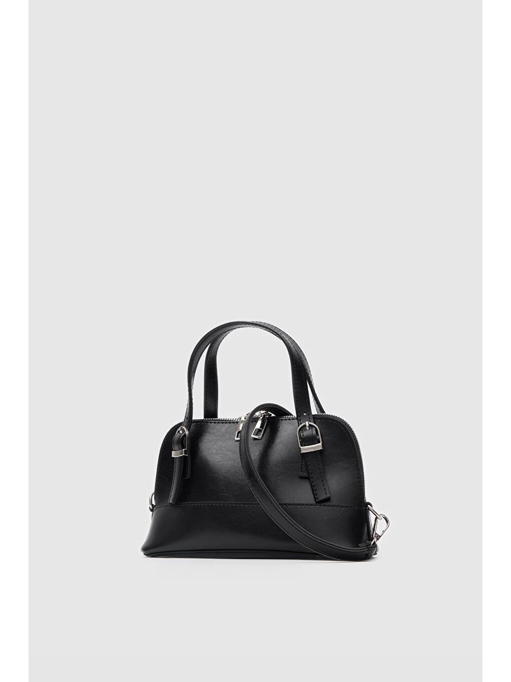 Ribbon Mini Çapraz Çanta Siyah-4