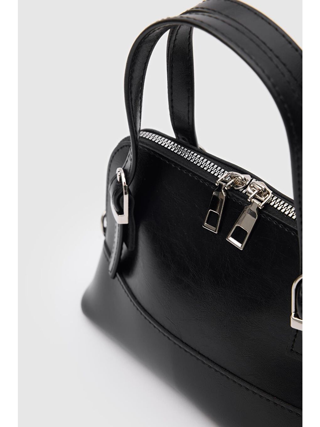 Ribbon Mini Çapraz Çanta Siyah-5