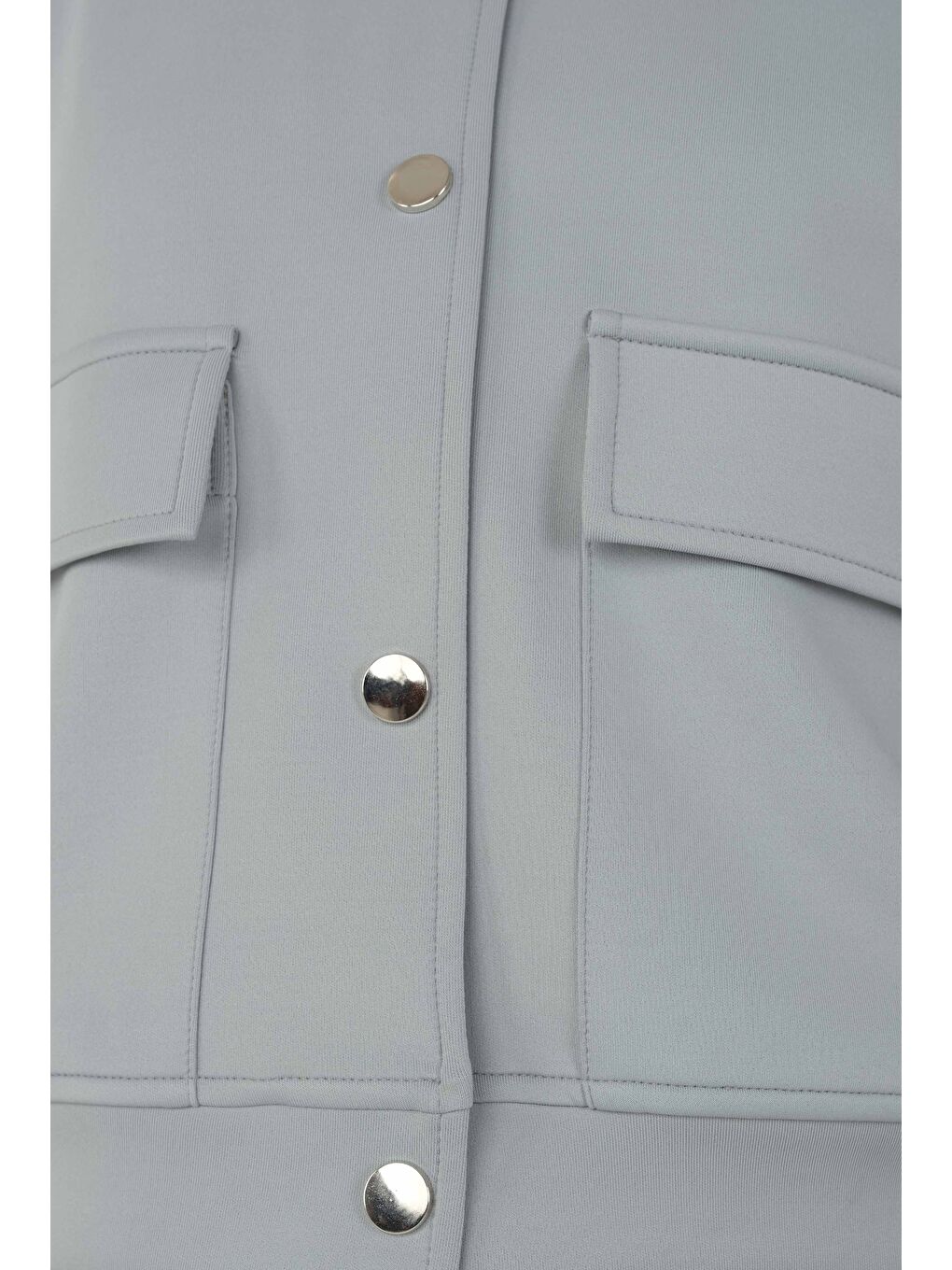 Scuba Bomber Ceket Gri-4