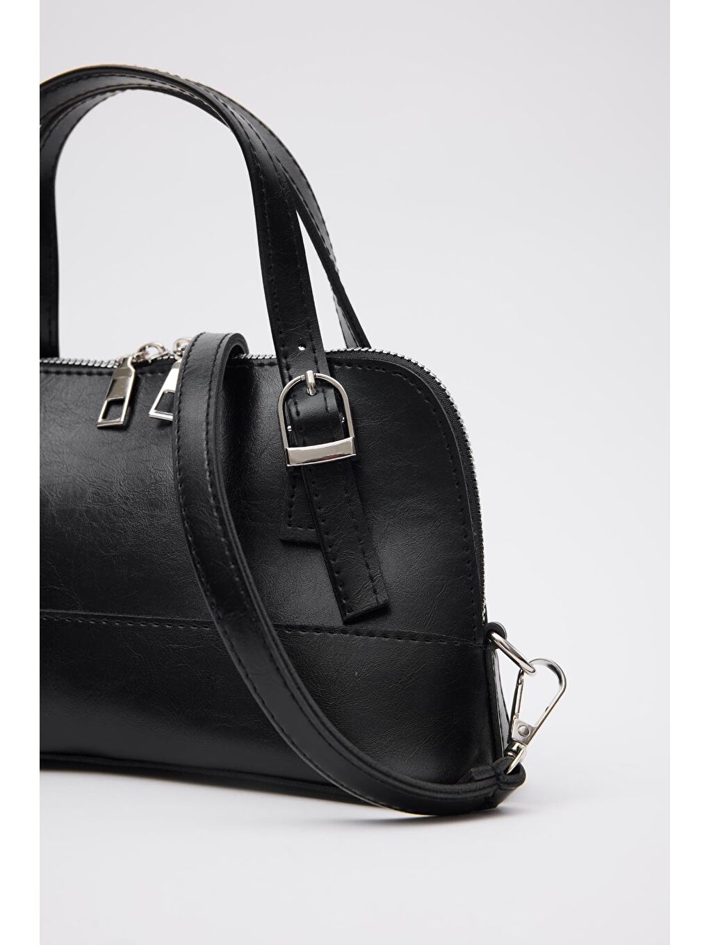 Ribbon Mini Çapraz Çanta Siyah-6