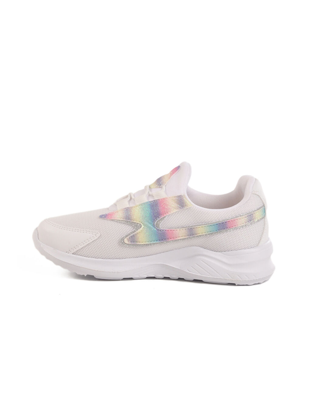 Beyaz Fileli Hafif Kız Çocuk Spor Ayakkabı Archway F-1