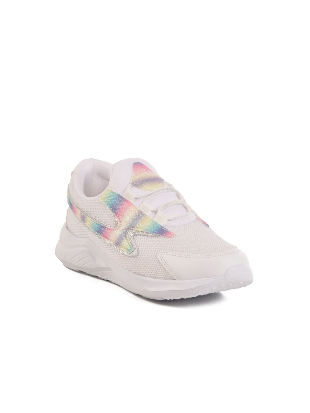 Beyaz Fileli Hafif Kız Çocuk Spor Ayakkabı Archway F-2