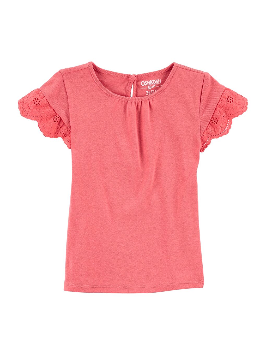 Oshkosh Pembe Küçük Kız Çocuk Kısa Kollu Tshirt Pembe