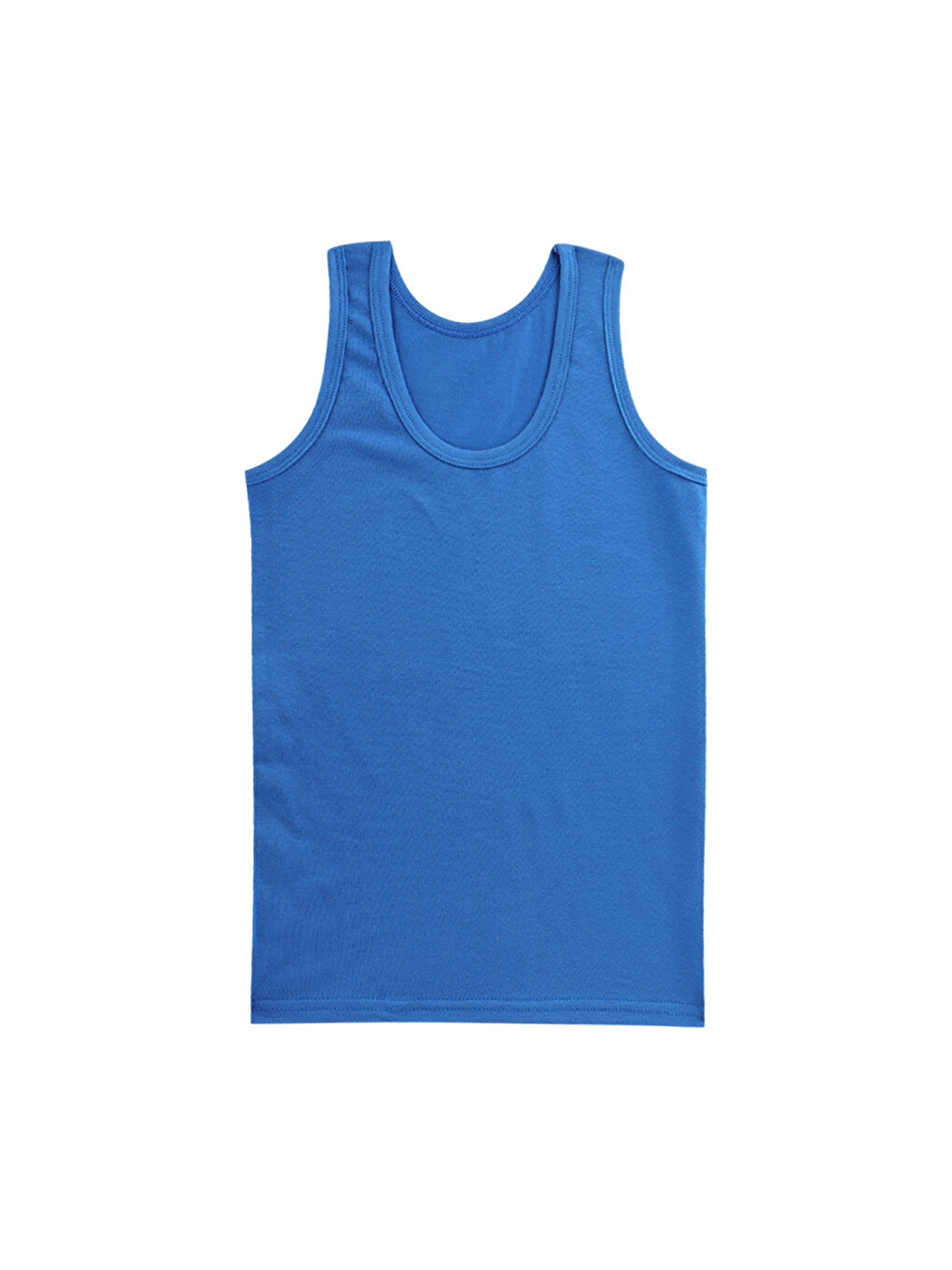 Karışık Erkek Çocuk Pamuklu Renkli Askılı Atlet-1