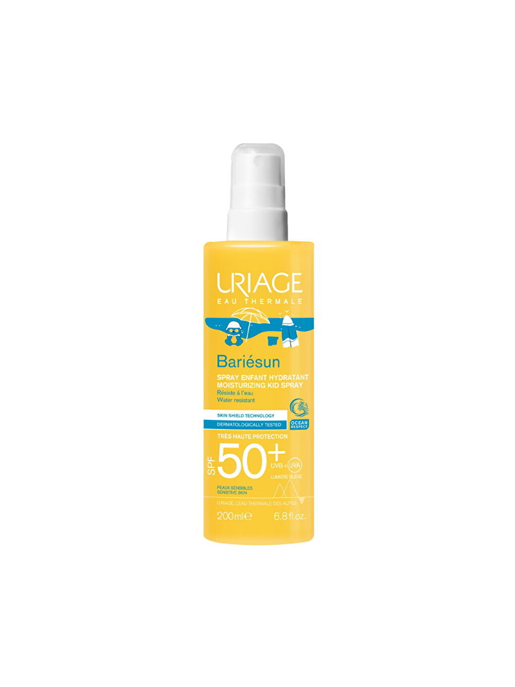 Uriage Bariesun Nemlendirici Çocuk Güneş Koruyucu Spray SPF50+ 200ml