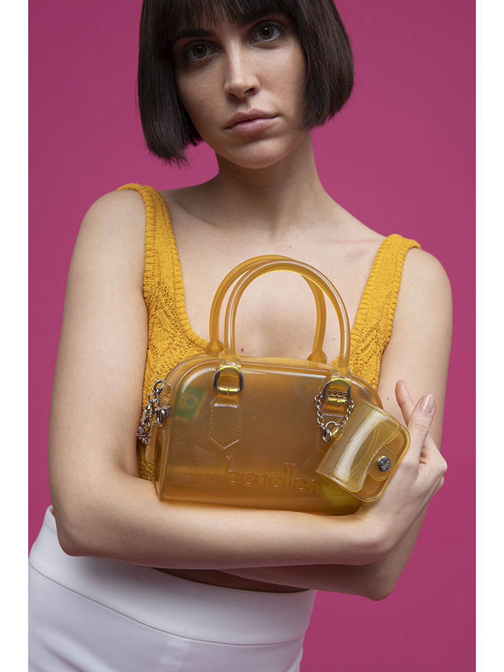 Sarı Kadin El Çantasi Sari BNT1452-1