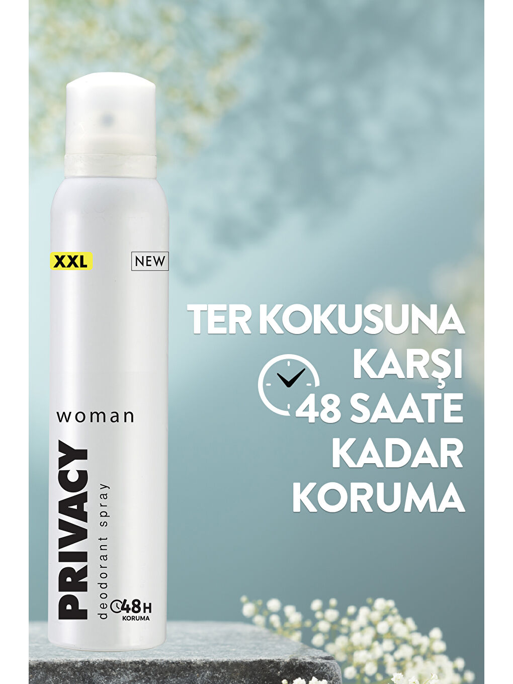 Privacy Beyaz Woman Kadın Deodorant 4x200 Ml - 2