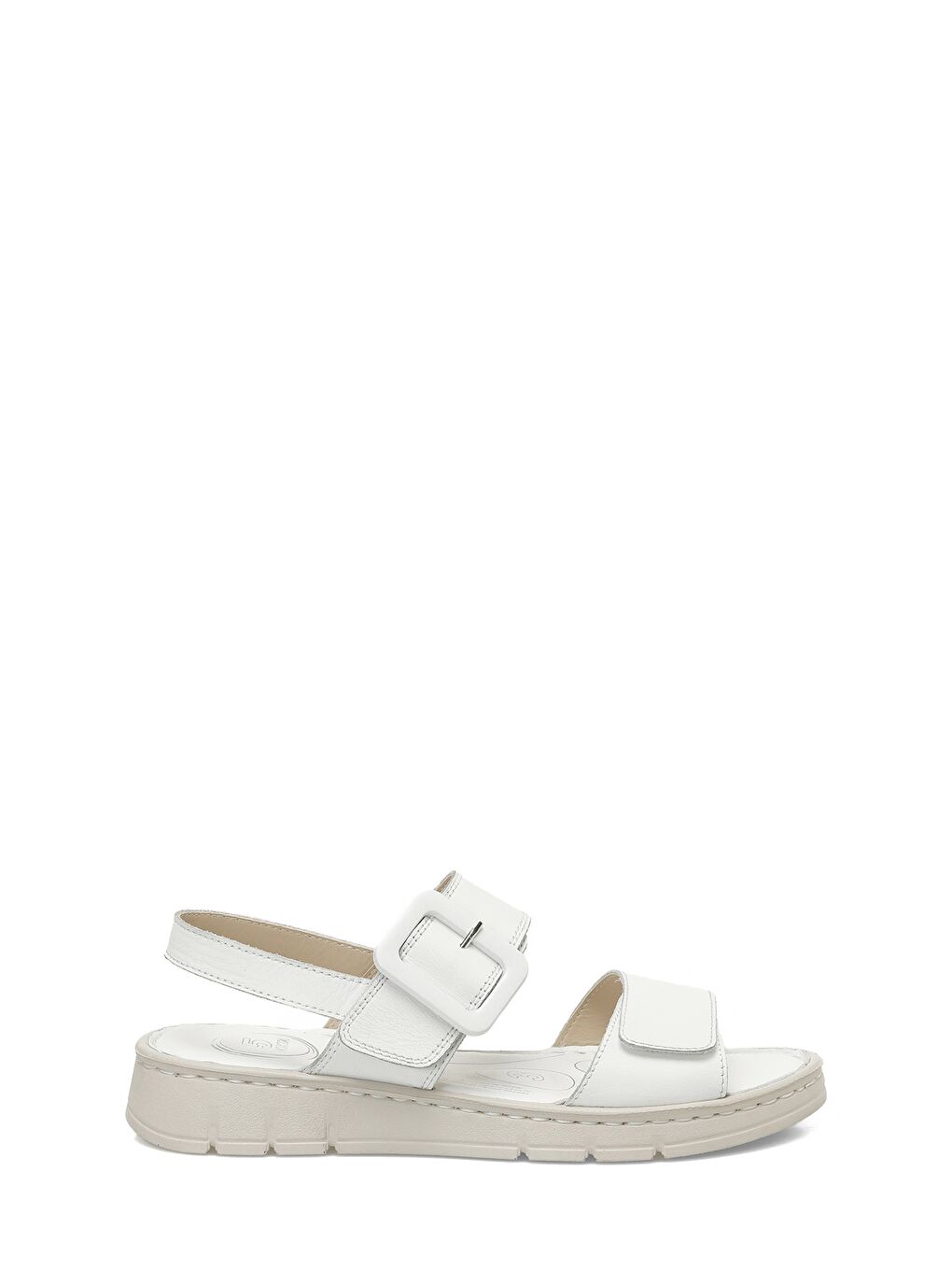 166245.Z5FX Beyaz Kadın Comfort Sandalet