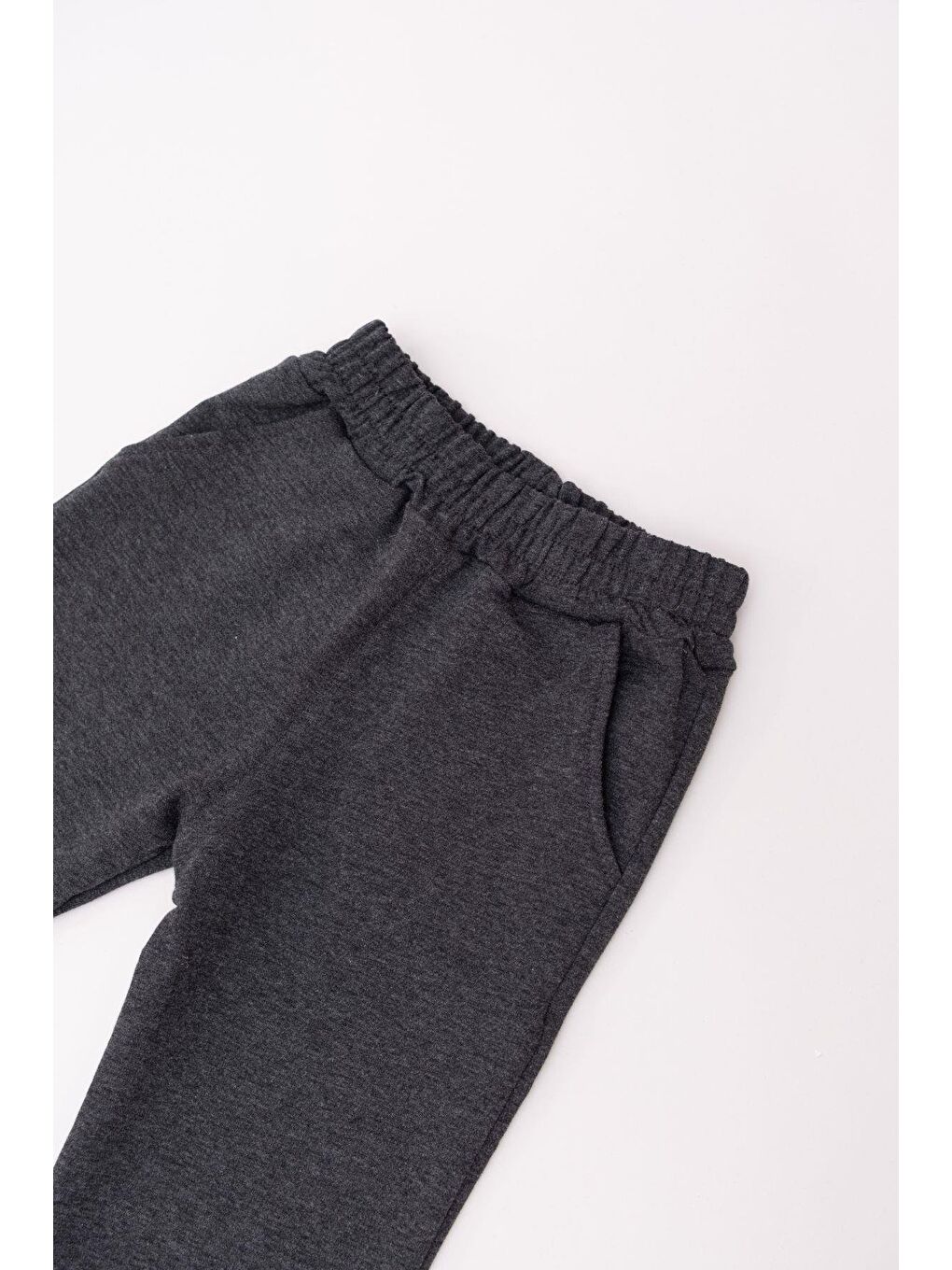 Kız Çocuk İspanyol Paça Eşofman Altı 761 Antrasit-5